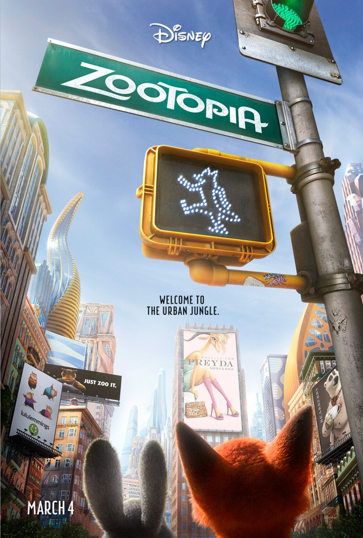 Zootopia (Karakter Resimleri) – Yeni Yeni Şeyler